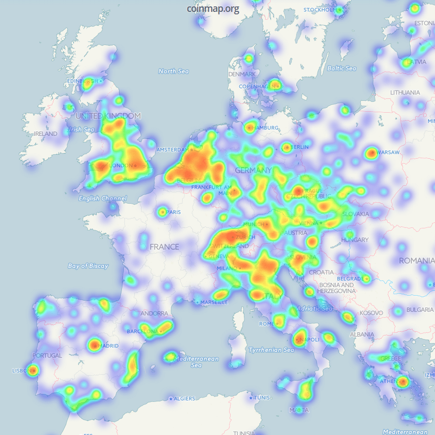 Mapping coin. Coinmap. Coinmap API.